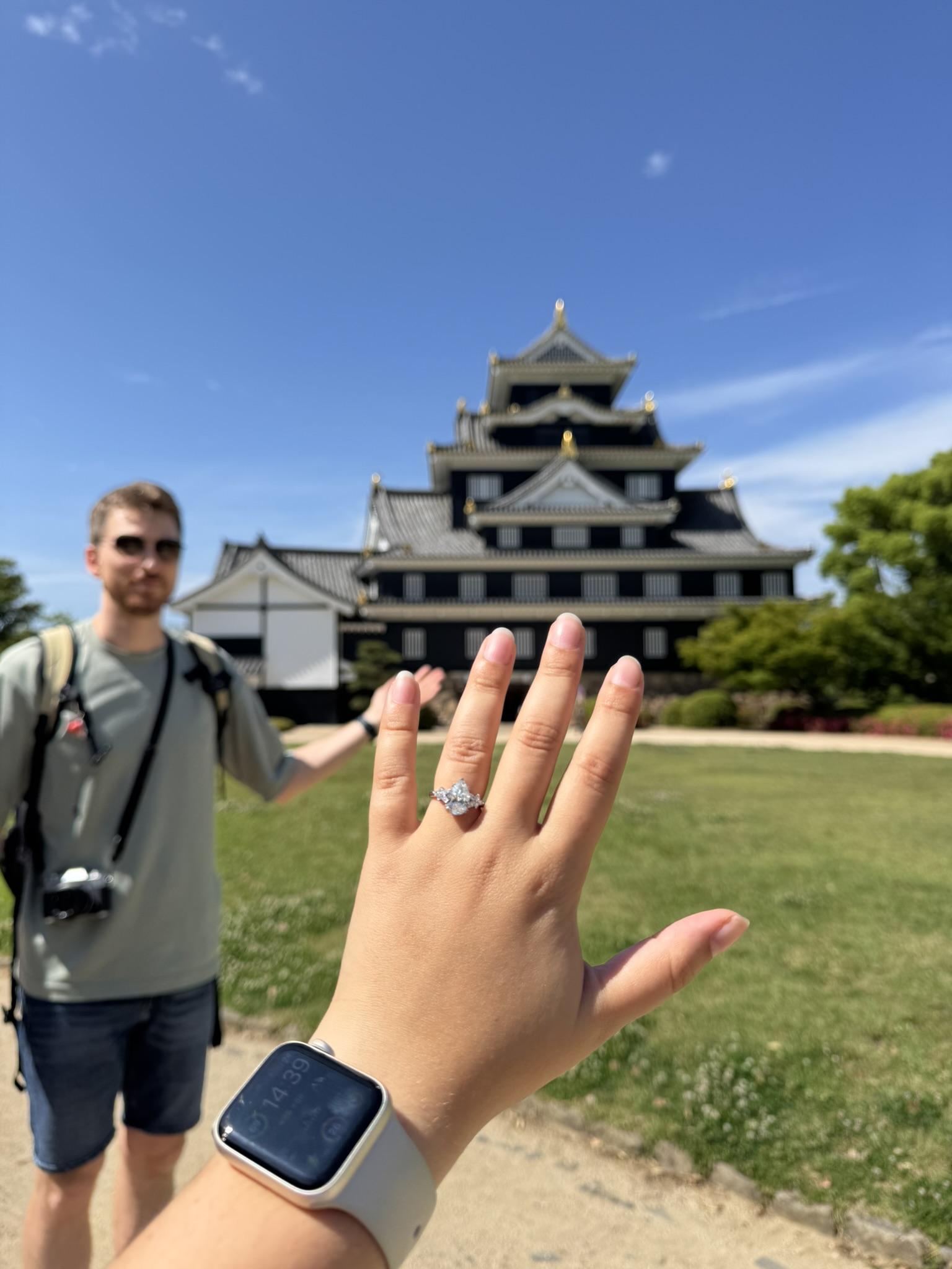 Photo de la demande en mariage